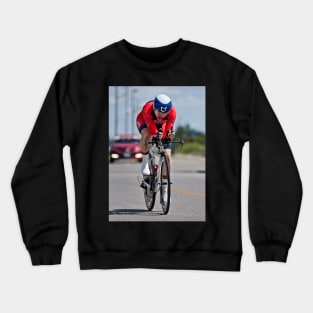 Womens Individual Time Trial No 6 Crewneck Sweatshirt